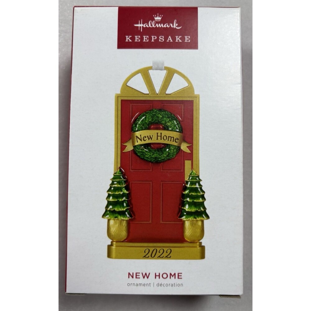 2022 Hallmark Keepsake New Home Christmas Ornament Red Door NIB Housewarming